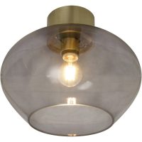Bell Plafond Stor, Matt Mässing/rök ANETA HOME