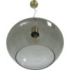 Bell Taklampa 35cm, ANETA HOME Matt Mässing /Rök – miniatyr 2