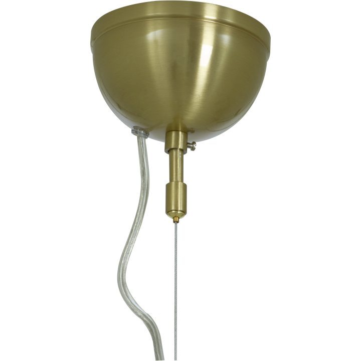 Bell Taklampa 35cm, ANETA HOME Matt Mässing /Rök – bild 8
