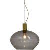 Bell Taklampa 35cm, ANETA HOME Matt Mässing /Rök – miniatyr 1