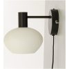 Bell Vägglampa, ANETA HOME Svart /Opalvit – miniatyr 2