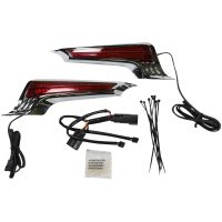 Belysningspanel Filler Panel Accent Lights Röd/Krom CIRO