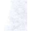 Belyst halv plastgran med kulor vit 210 cm vidaXL 210 x 120 cm – miniatyr 7