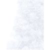 Belyst halv plastgran med kulor vit 240 cm vidaXL 240 x 125 cm – miniatyr 7