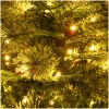 Belyst julgran med kottar grön 120 cm PVC&PE vidaXL 120 x 60 cm – miniatyr 5