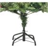 Belyst julgran med kottar grön 120 cm PVC&PE vidaXL 120 x 60 cm – miniatyr 9