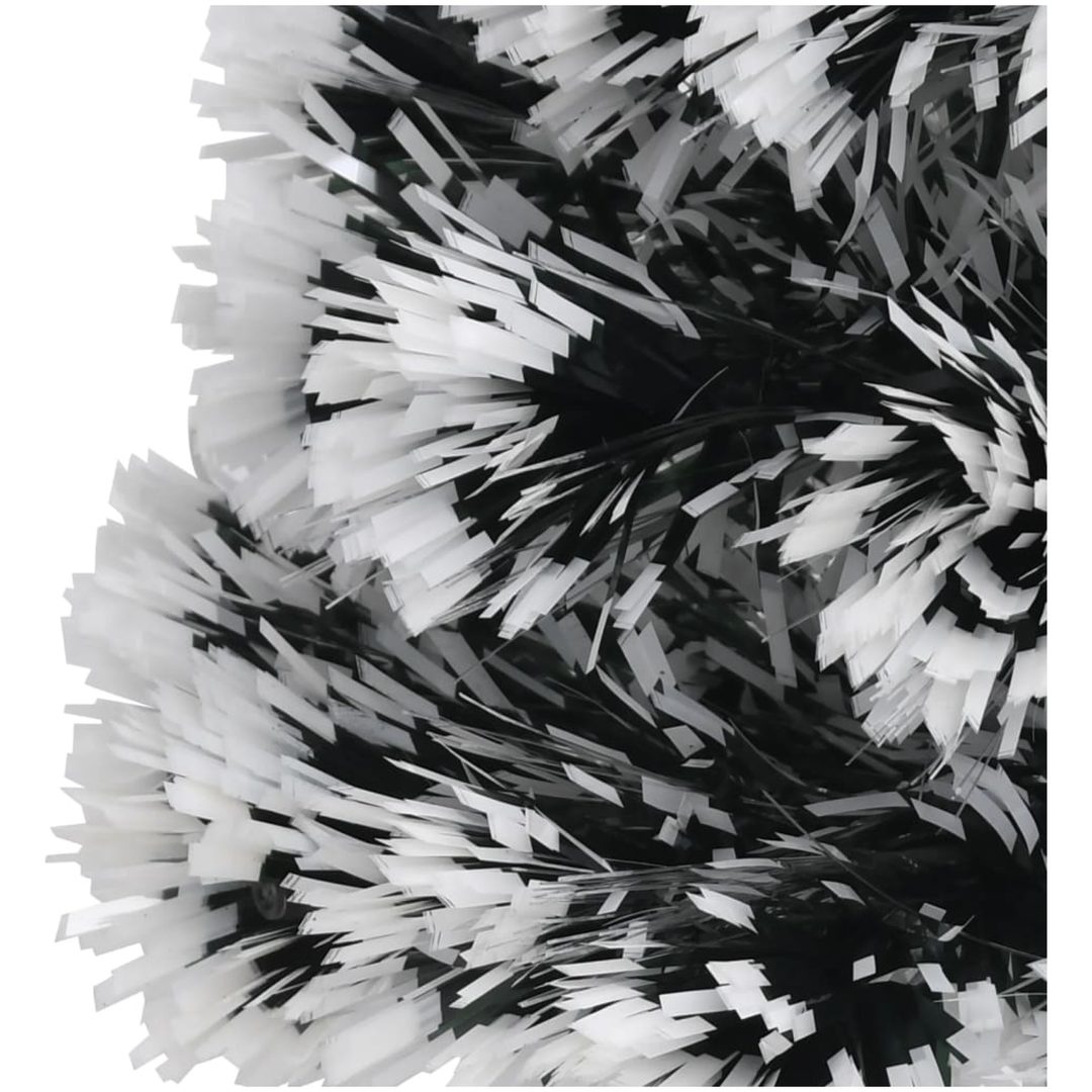 Belyst plastgran grön och vit 64 cm fiberoptik vidaXL 64 cm – bild 7
