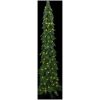 Belyst plastgran med 130 LEDs vidaXL 210 cm – miniatyr 2