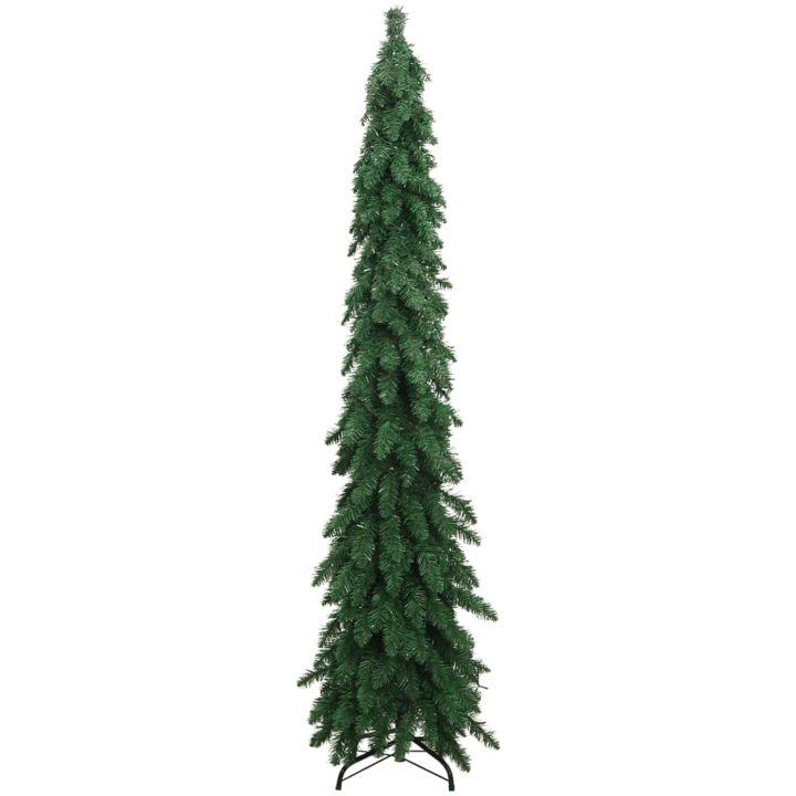 Belyst plastgran med 130 LEDs vidaXL 210 cm – bild 4