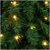 Belyst plastgran med 130 LEDs vidaXL 210 cm – miniatyr 7