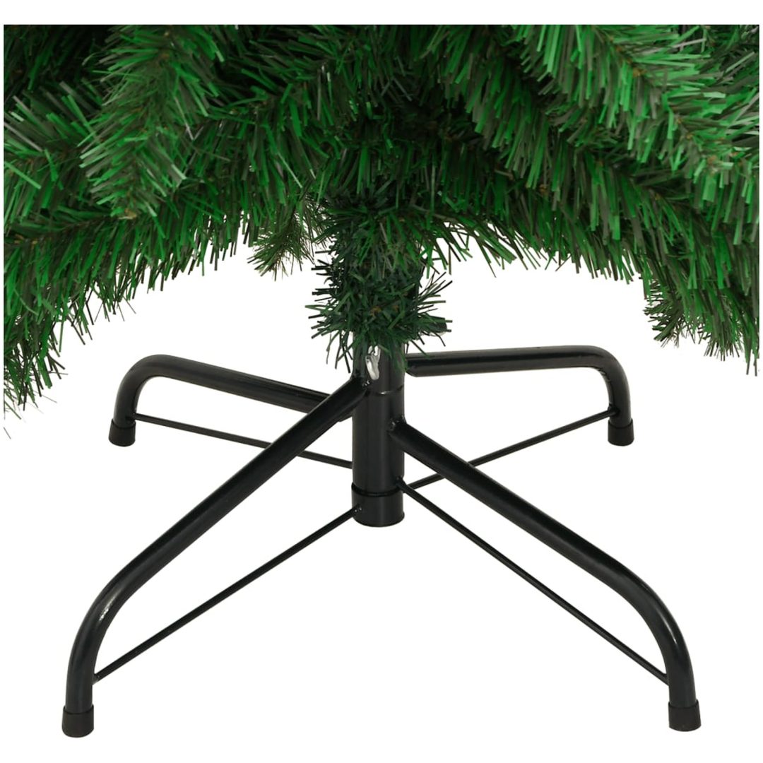 Belyst plastgran med 130 LEDs vidaXL 210 cm – bild 8