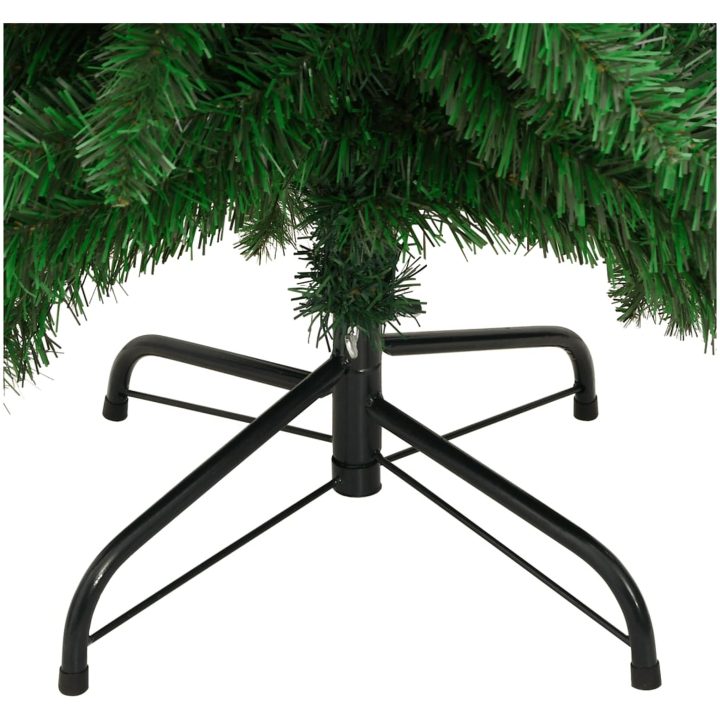 Belyst plastgran med 130 LEDs vidaXL 210 cm – bild 8