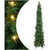 Belyst plastgran med 130 LEDs vidaXL 210 cm – miniatyr 1