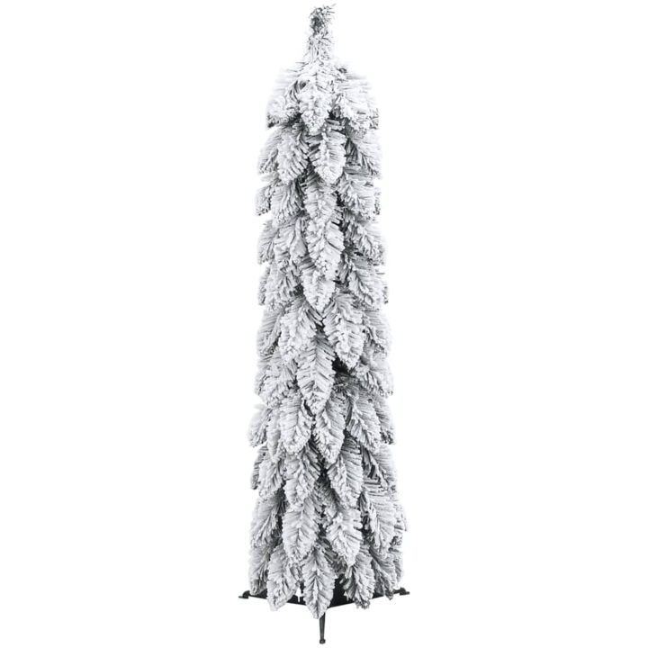 Belyst plastgran med 45 LEDs och snö vidaXL 90 cm – bild 4