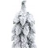 Belyst plastgran med 45 LEDs och snö vidaXL 90 cm – miniatyr 5