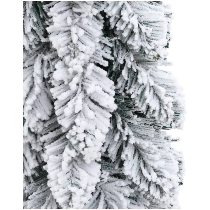 Belyst plastgran med 45 LEDs och snö vidaXL 90 cm – bild 6