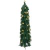 Belyst plastgran med 45 LEDs vidaXL 90 cm – miniatyr 3