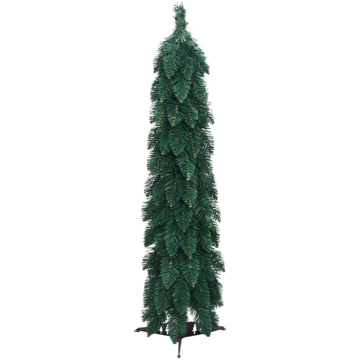 Belyst plastgran med 45 LEDs vidaXL 90 cm – bild 4