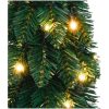 Belyst plastgran med 45 LEDs vidaXL 90 cm – miniatyr 7
