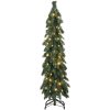 Belyst plastgran med 60 LEDs vidaXL 120 cm – miniatyr 3