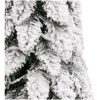 Belyst plastgran med 80 LEDs och snö vidaXL 150 cm – miniatyr 6