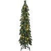 Belyst plastgran med 80 LEDs vidaXL 150 cm – miniatyr 3
