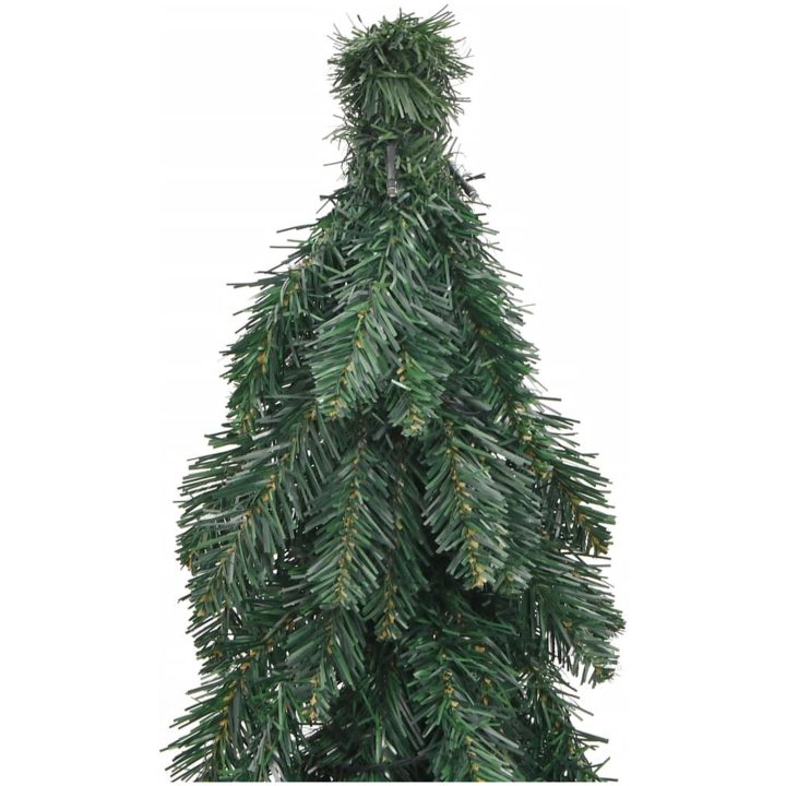 Belyst plastgran med 80 LEDs vidaXL 150 cm – bild 5