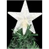 Belyst plastgran med fot 120 cm fiberoptik vidaXL 120 x 60 cm – miniatyr 6