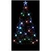 Belyst plastgran med fot 150 cm fiberoptik vidaXL 150 x 70 cm – miniatyr 3