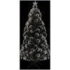 Belyst plastgran med fot 180 cm fiberoptik vidaXL 180 x 90 cm – miniatyr 4
