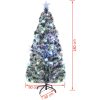 Belyst plastgran med fot 180 cm fiberoptik vidaXL 180 x 90 cm – miniatyr 8