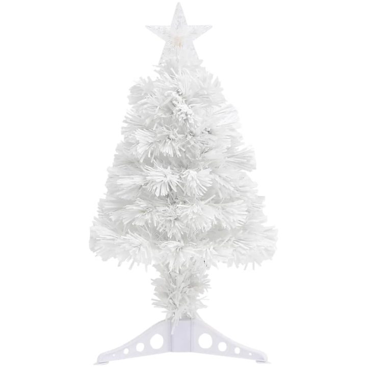 Belyst plastgran med fot 64 cm fiberoptik vidaXL 64 cm – bild 2