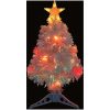Belyst plastgran med fot 64 cm fiberoptik vidaXL 64 cm – miniatyr 3