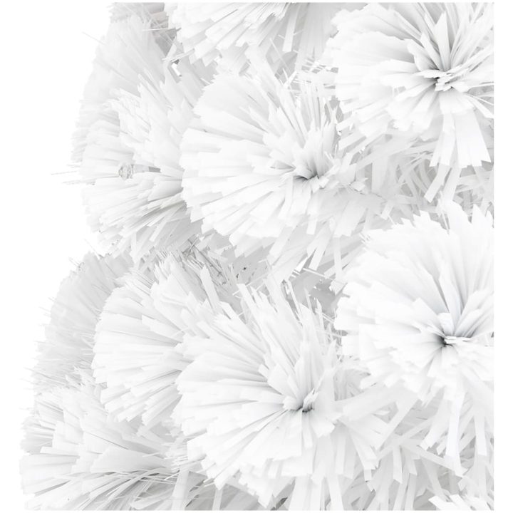Belyst plastgran med fot 64 cm fiberoptik vidaXL 64 cm – bild 8