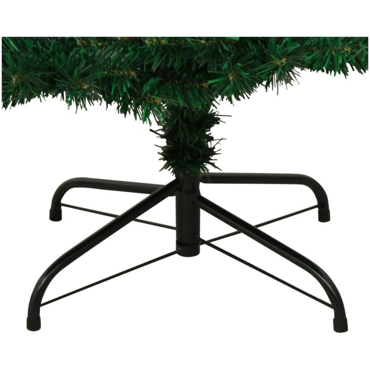 Belyst plastgran med fot grön 180 cm PVC vidaXL 180 x 95 cm – bild 8