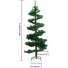 Belyst plastgran med fot grön 180 cm PVC vidaXL 180 x 95 cm – miniatyr 10