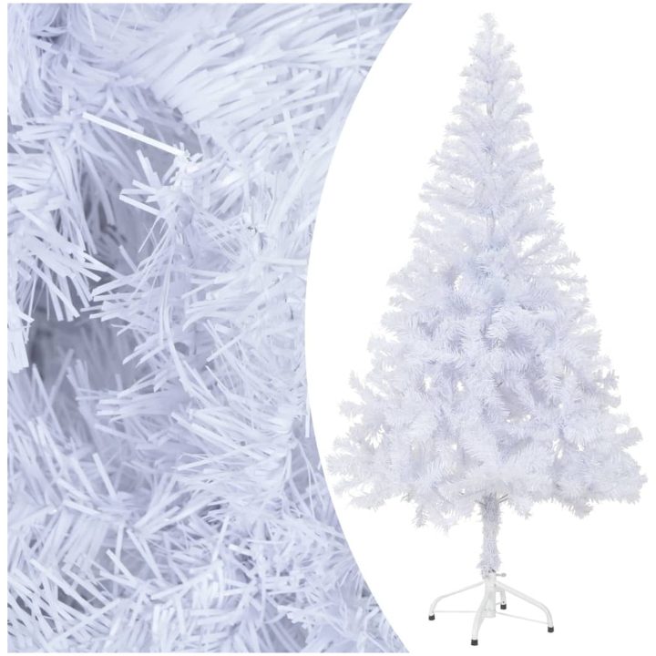 Belyst plastgran med kulor 120 cm 230 grenar vidaXL 120 x 65 cm – bild 2