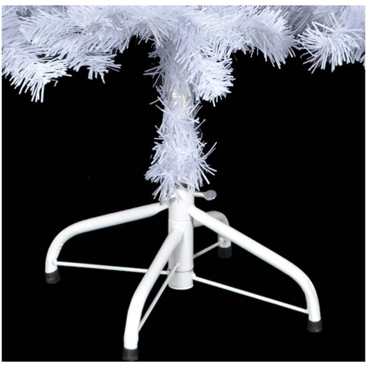 Belyst plastgran med kulor 120 cm 230 grenar vidaXL 120 x 65 cm – bild 4
