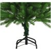 Belyst plastgran med kulor 120 cm grön vidaXL 120 x 75 cm – miniatyr 4