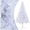 Belyst plastgran med kulor 150 cm 380 grenar vidaXL 150 x 70 cm – miniatyr 2