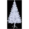 Belyst plastgran med kulor 150 cm 380 grenar vidaXL 150 x 70 cm – miniatyr 3