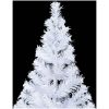 Belyst plastgran med kulor 150 cm 380 grenar vidaXL 150 x 70 cm – miniatyr 5