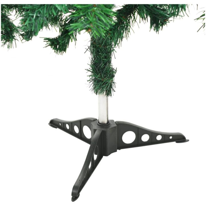 Belyst plastgran med kulor 180 cm 564 grenar vidaXL 180 x 90 cm – bild 5