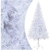Belyst plastgran med kulor 180 cm 620 grenar vidaXL 180 x 90 cm – miniatyr 2
