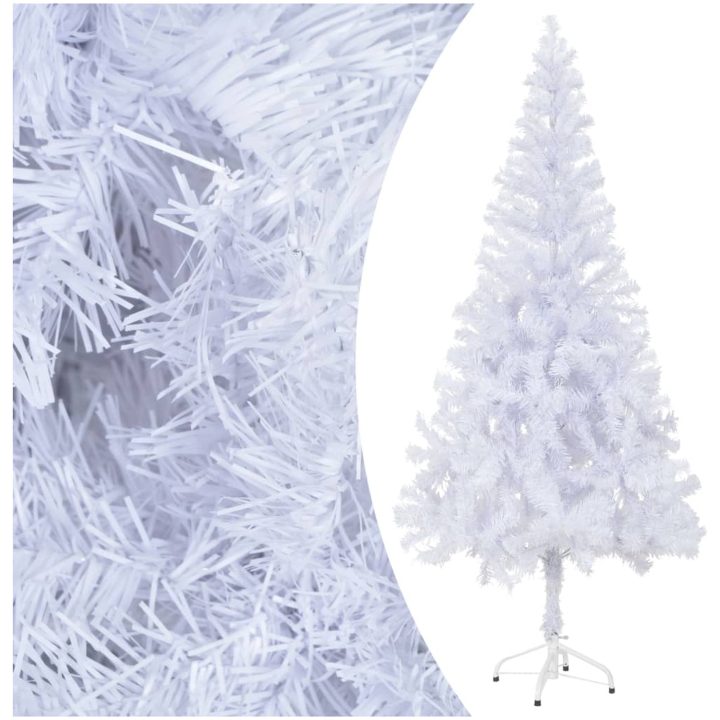 Belyst plastgran med kulor 180 cm 620 grenar vidaXL 180 x 90 cm – bild 2