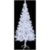 Belyst plastgran med kulor 180 cm 620 grenar vidaXL 180 x 90 cm – miniatyr 3