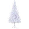Belyst plastgran med kulor 180 cm 620 grenar vidaXL 180 x 90 cm – miniatyr 4