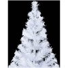 Belyst plastgran med kulor 180 cm 620 grenar vidaXL 180 x 90 cm – miniatyr 5