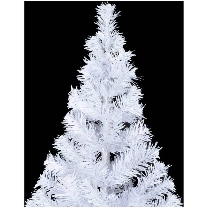 Belyst plastgran med kulor 180 cm 620 grenar vidaXL 180 x 90 cm – bild 5
