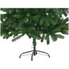 Belyst plastgran med kulor 180 cm grön vidaXL 180 x 90 cm – miniatyr 5